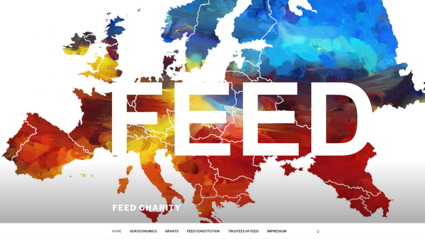 Screenshot of the Foundation For European Economic Development website