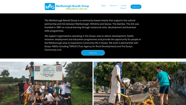 Screenshot of the The Marlborough Brandt Group website