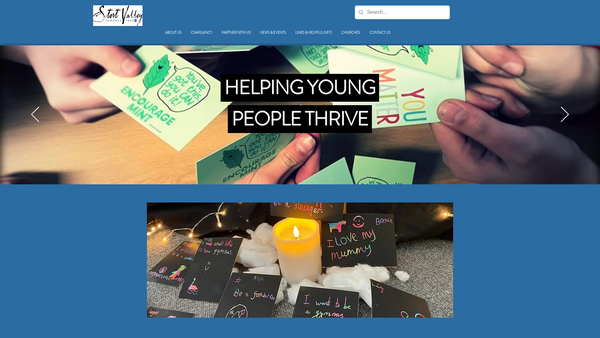 Screenshot of the Stort Valley Schools Trust website