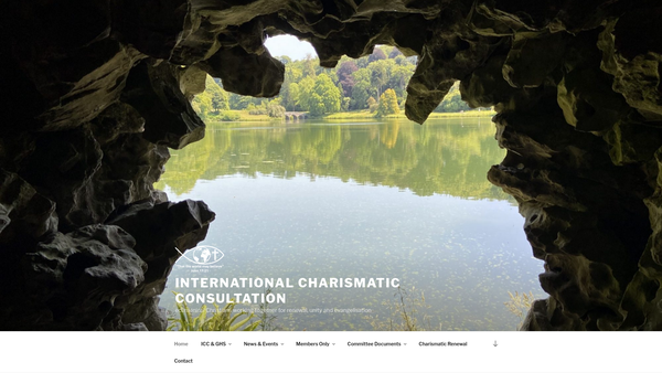 Screenshot of the International Charismatic Consultation website