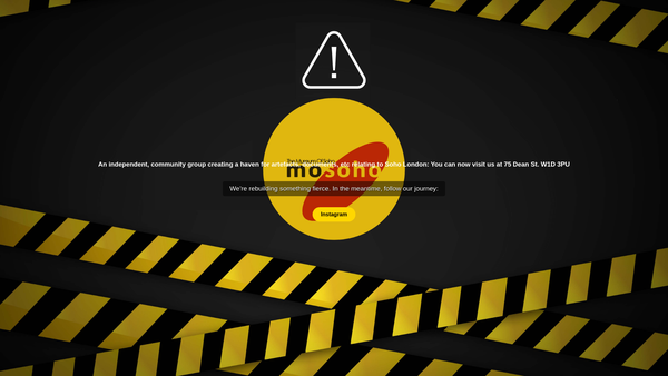 Screenshot of the The Museum Of Soho Limited website