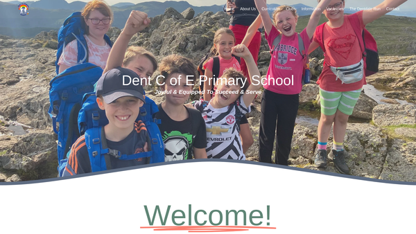Screenshot of the Friends Of Dent School website
