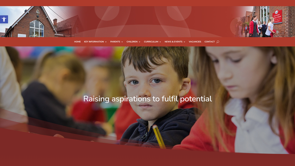 Screenshot of the The Friends Of Garvestone School website