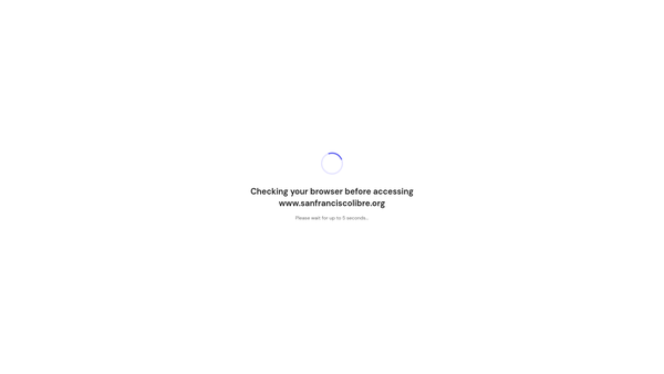 Screenshot of the The Reading San Francisco Libre Trust website
