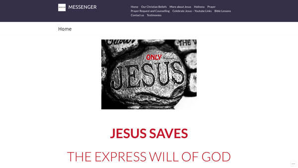Screenshot of the Free And Independent Pentecostal Church website