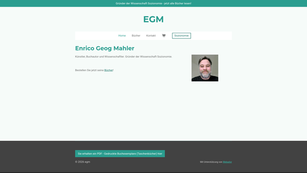 Screenshot of the East Gate Trust website