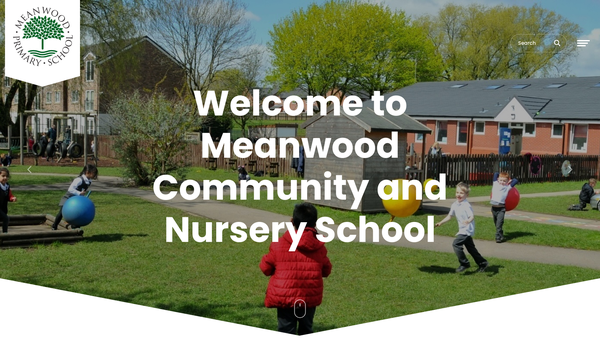Screenshot of the Meanwood School Parent Teacher Association website