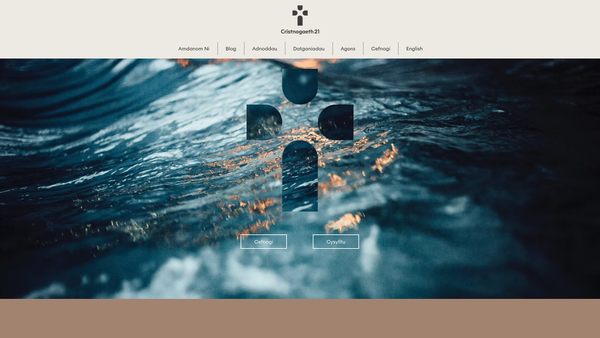 Screenshot of the Llusern website