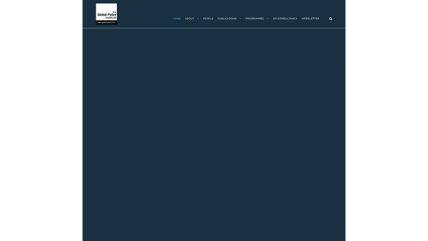 Screenshot of the Global Policy London Ltd website