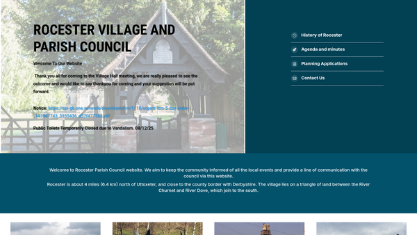Screenshot of the King George V Jubilee Trust Fund website