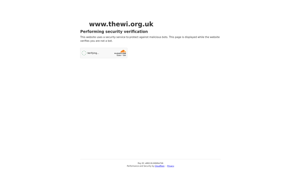 Screenshot of the Nottinghamshire Federation Of Womens Institutes website
