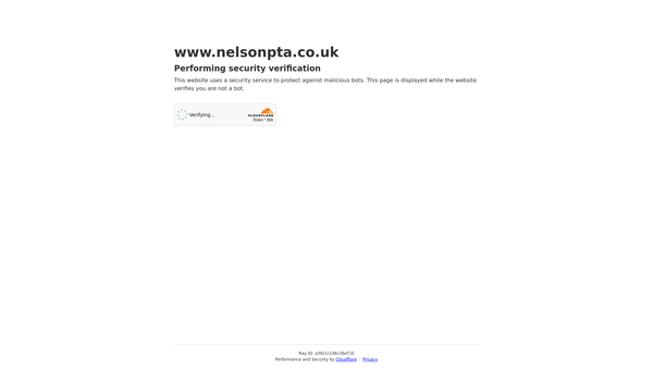 Screenshot of the Nelson Primary School Parent Teacher Association website