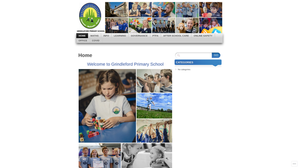 Screenshot of the Parents And Friends Of Grindleford Primary School website