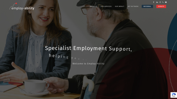 Screenshot of the Ideas Plus website