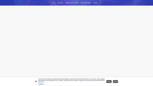 Screenshot of the The Church Of God (Pentecostal) website