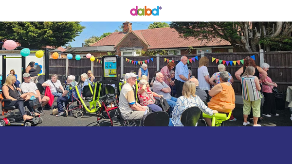 Screenshot of the Disablement Association Of Barking And Dagenham website