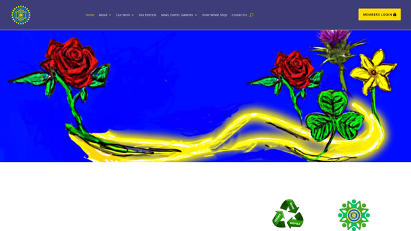 Screenshot of the Inner Wheel Club Of Banbury Benevolent Fund website