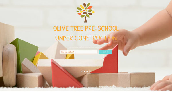 Screenshot of the St Peters Pre-School website