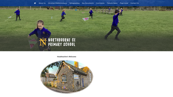 Screenshot of the Friends Of Northbourne website