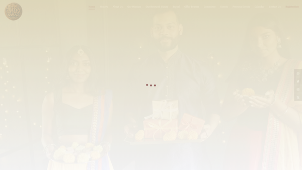 Screenshot of the Shree Matiya Patidar Samaj (London) website