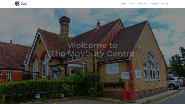 Screenshot of the The Maybury Centre Trust website