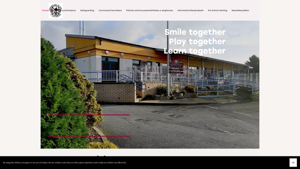 Screenshot of the Friends Of Newbridge-On-Wye School website