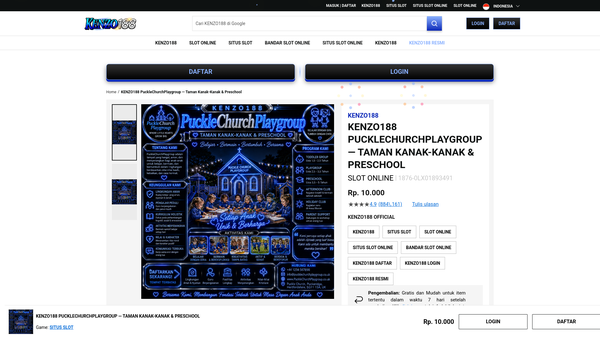 Screenshot of the Pucklechurch Playgroup website
