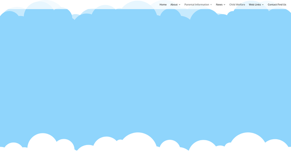 Screenshot of the Gillshill Pelican Pre-School Playgroup website