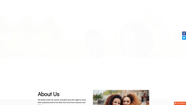 Screenshot of the New Dawn New Day Ltd website