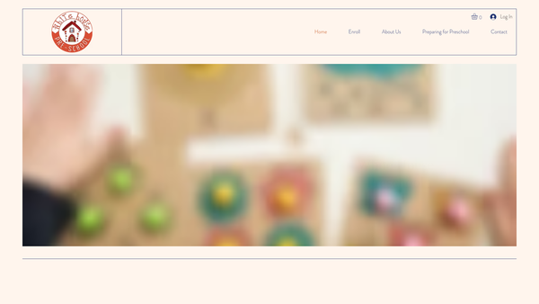 Screenshot of the Whitehouse Playgroup website