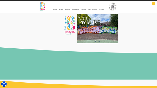 Screenshot of the Bellingham Community Project Limited website