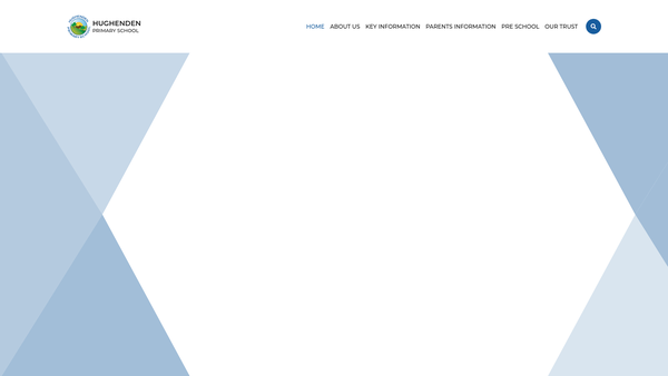 Screenshot of the Friends Of Hughenden Primary School website