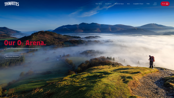 Screenshot of the The Daniel Thwaites Charitable Trust website