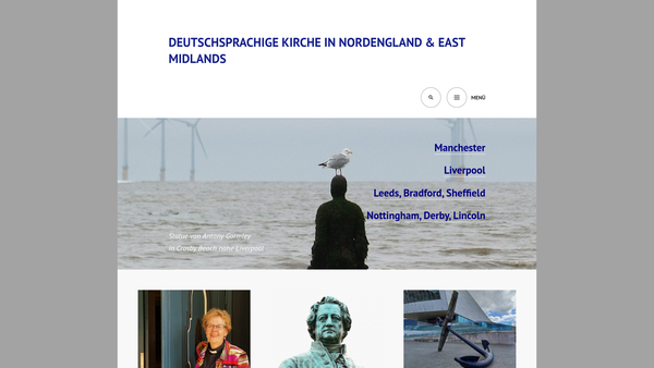 Screenshot of the Charity Comprising Proceeds Of Sale Of Manchester German Protestant Church website