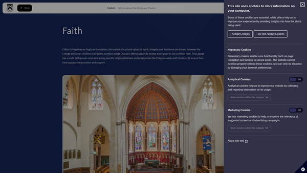 Screenshot of the Polacks House Educational Trust website