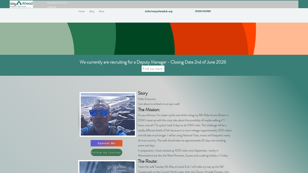 Screenshot of the Mid Warwickshire Society For Mentally Handicapped Children And Adults website