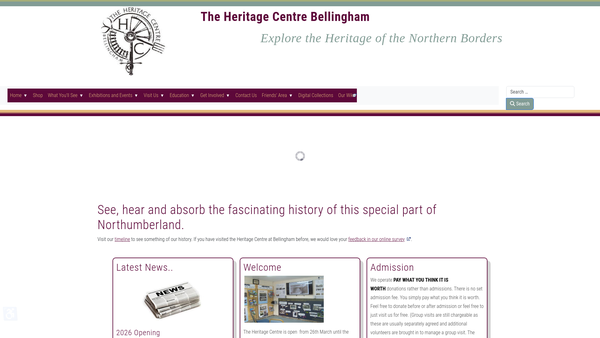 Screenshot of the The Heritage Group Bellingham website