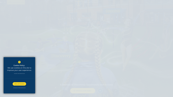 Screenshot of the Lady Barn House School Limited website