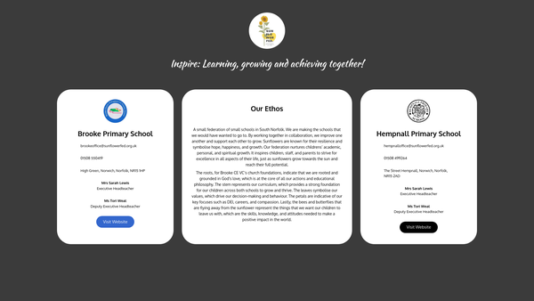 Screenshot of the The Friends Of Hempnall School website