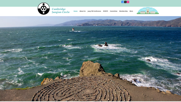 Screenshot of the Cambridge Jungian Circle website