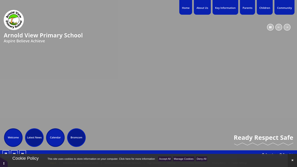 Screenshot of the Kingswell Junior School Fund website
