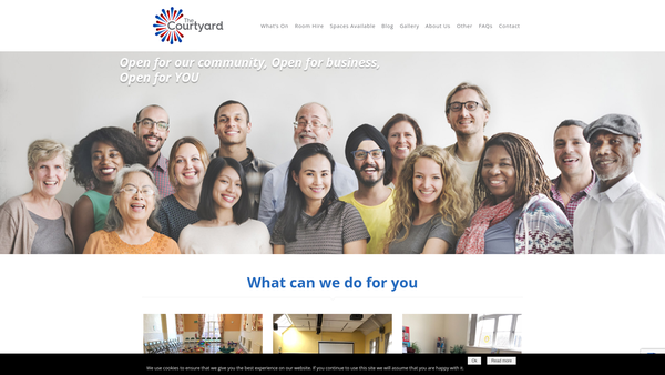 Screenshot of the Boothferry Road Community Project website