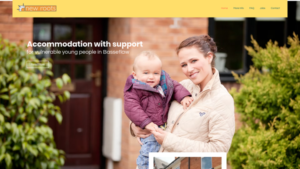 Screenshot of the Worksop And Retford Housing Project Limited website