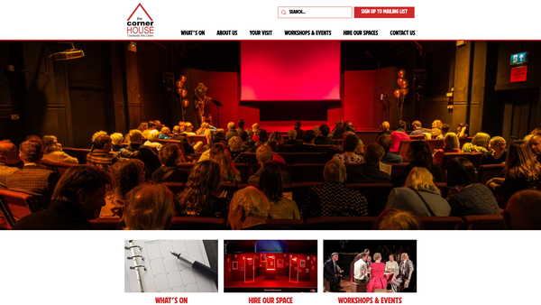 Screenshot of the The Douglas Centre Trust website