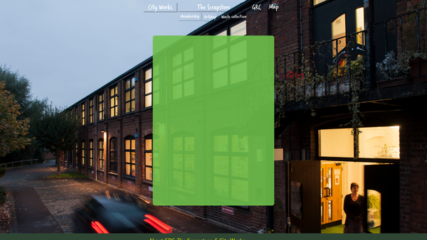 Screenshot of the The Gloucestershire Resource Centre Limited website