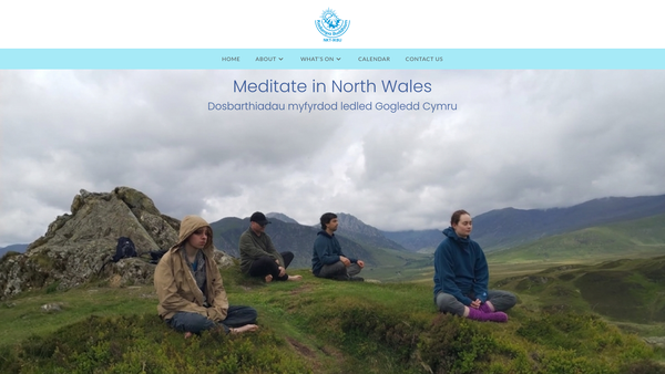 Screenshot of the Kalpa Bhadra Buddhist Centre website