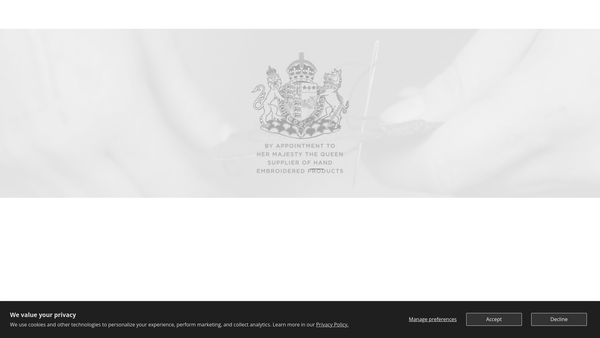 Screenshot of the Fine Cell Work website