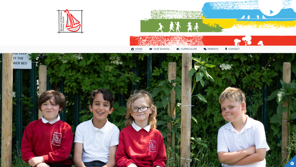 Screenshot of the The Friends Of St Nicholas School Association Beverley website