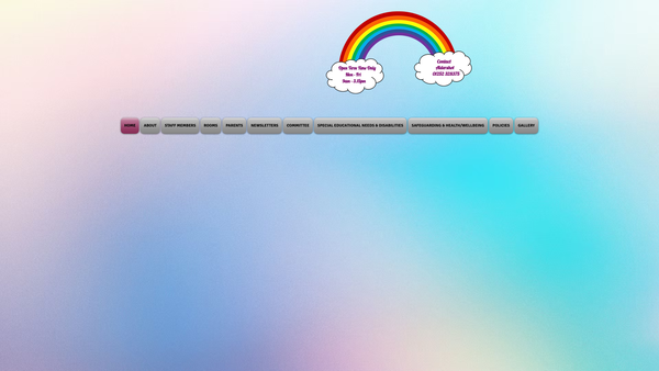 Screenshot of the Beaumont Community Pre-School website