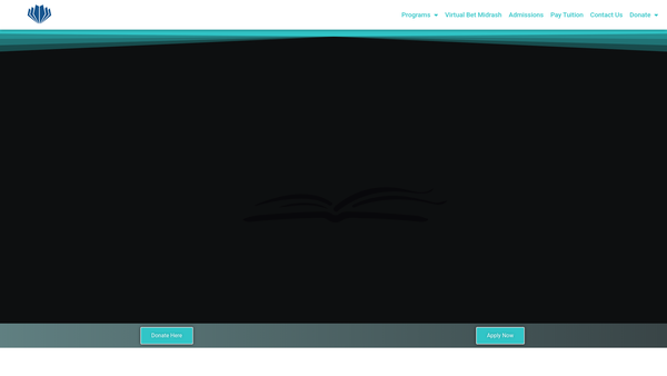 Screenshot of the British Friends Of Darche Noam website